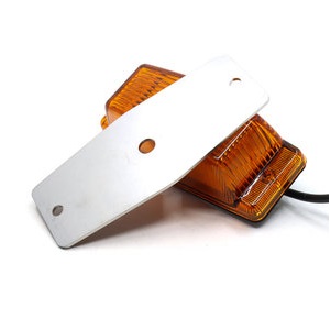 PIASTRA DI FISSAGGIO PIANA PER LAMPADA DOPPIO BRUCIATORE A LED OMNIUS