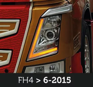 KIT DI CONVERSIONE DRL ARANCIO - VOLVO FH4 FINO 2015