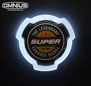 Emblema Illuminato Scania - LED Bianco