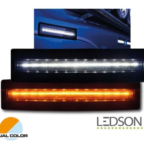 LEDSON | OPTOLINE LUCE VISIERA PARASOLE LED DUAL/COLOR - SCANIA SERIE R