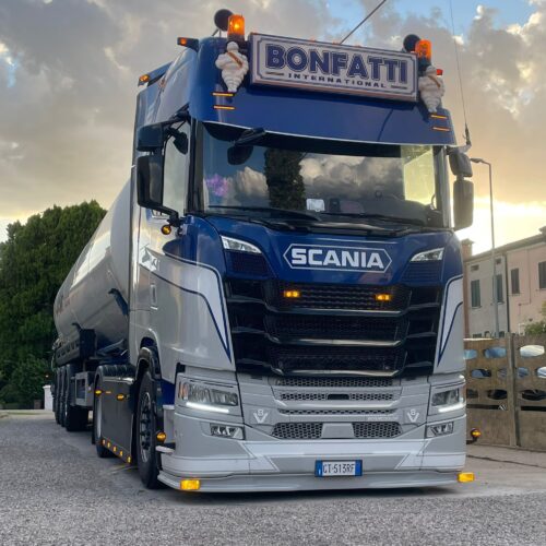 TURBO TRUCKPARTS | SPOILER SOTTOPARAURTI CON TALMU SCANIA NG - PARAURTI BASSO