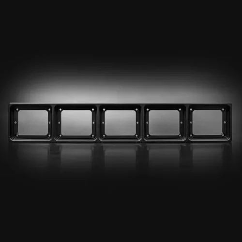 OMNIUS | SUPPORTO FARI POSTERIORI ULTRASOTTILE - 5 LUCI
