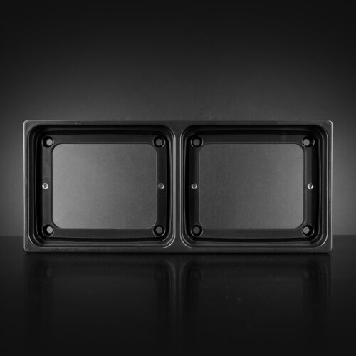 OMNIUS | SUPPORTO FARI POSTERIORI ULTRASOTTILE - 2 LUCI