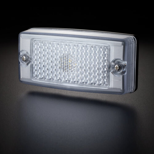 OMNIUS | LUCE DI POSIZIONE LATERALE LED BIANCO - LENTE TRASPARENTE
