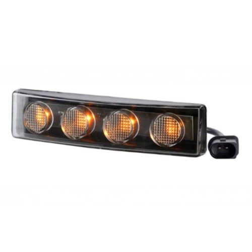 LUCE A LED ARANCIO VISIERA PARASOLE SCANIA SERIE 4 / SERIE R / STREAMLINE
