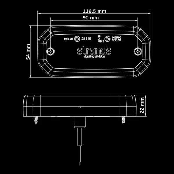 STRANDS | FOR9T LUCE DI POSIZIONE A LED - immagine 7