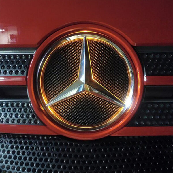 RETROILLUMINAZIONE EMBLEMA MERCEDES-BENZ | LED ARANCIO