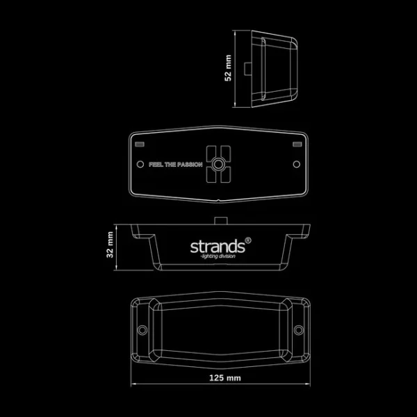 STRANDS | IZELED BLACK BULLET - LAMPADA DOPPIO BRUCIATORE A LED FUME' - immagine 7